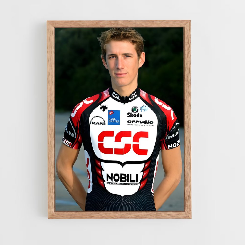 Poster L'Élan de Schleck – affiche Cyclisme (vue 4)